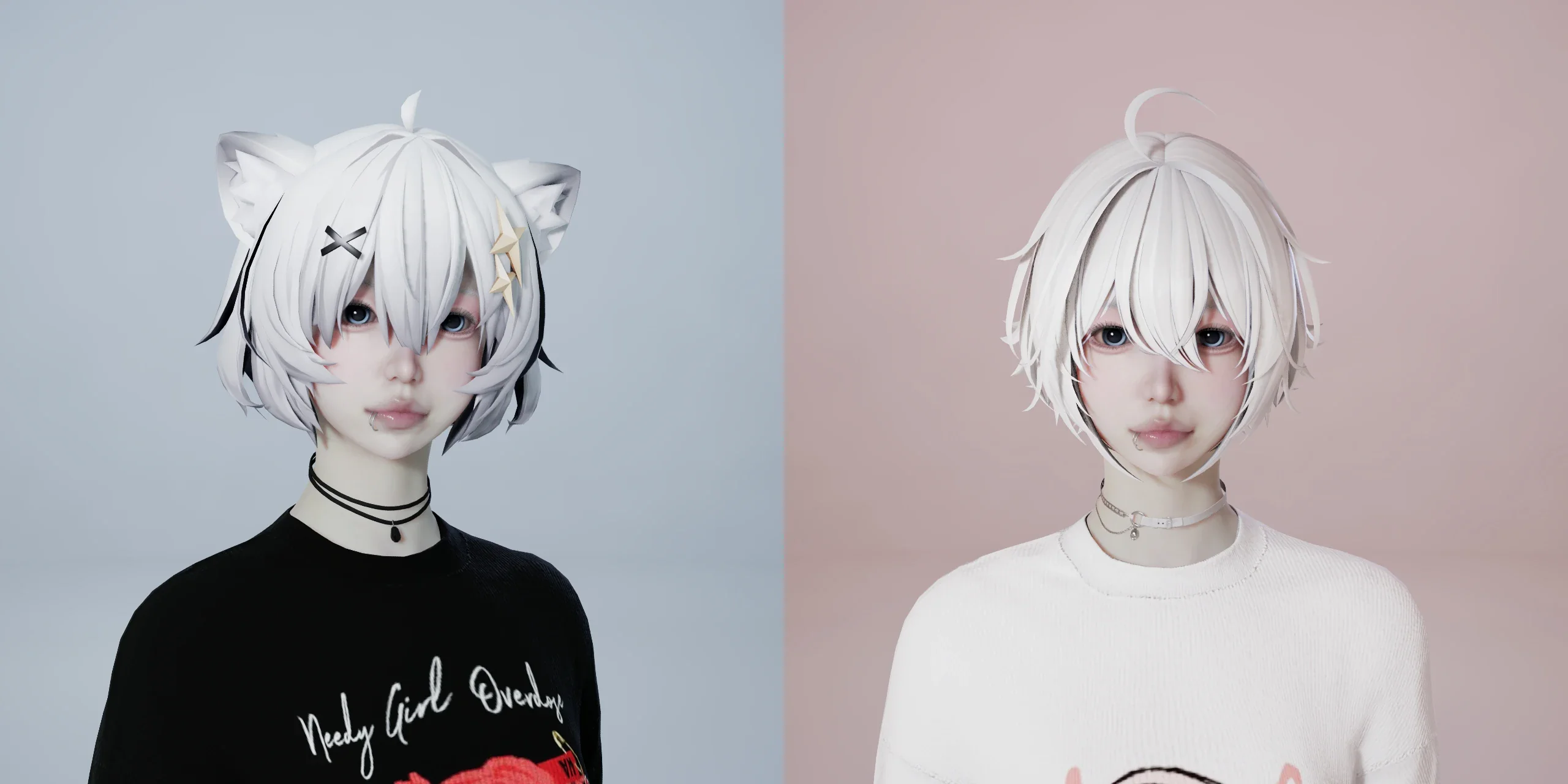 Anime Hairstyles and Tails