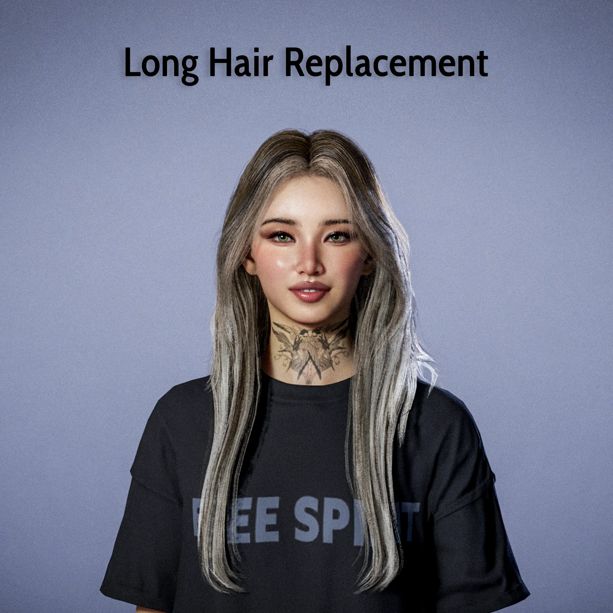 Long Hair Replacement