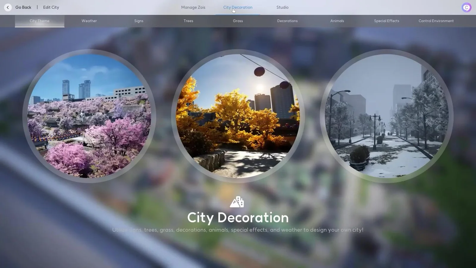 City Decoration Mode